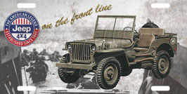 Plaque Immat JEEP