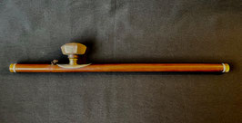 Pipe à opium à selle simple