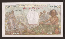 Nouvelle-Calédonie BIC 1000 francs (1963)