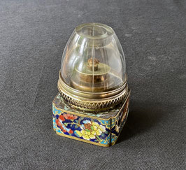 Lampe à opium en émaux cloisonnés #4