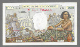 Nouvelle-Calédonie BIC 1000 francs (1938)