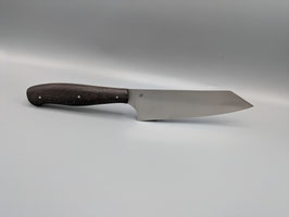 Couteau de chef châtaignier ébonisé