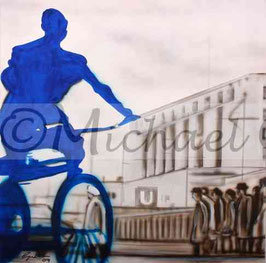Blue bike