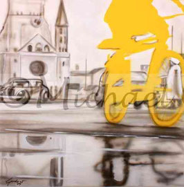 Yellow bike