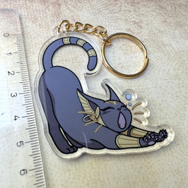 Yawning Cat Charm