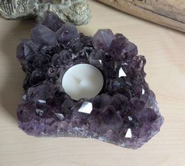 Amethyst Teelichthalter