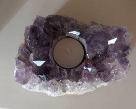 Amethyst Teelichthalter