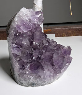 Amethyst poliert heller