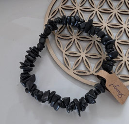 Schungit Splitter Armband für Herren geeignet!