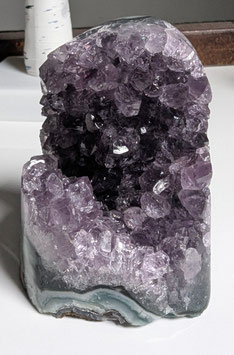 Amethyst poliert
