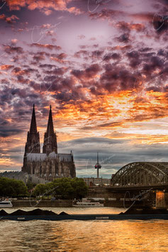 Lichtspiel am  Kölner Dom / 75