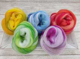 Mini Batts KUNTERBUNT - Merino