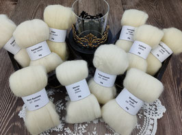 Schnupper-Paket WEIßE WOLLFASERN (1)