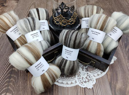 Schnupper-Paket MULTICOLOR WOLLFASERN