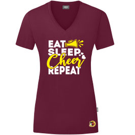 Eat Sleep Cheer Repeat Shirt
