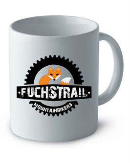 Keramiktasse mit Fuchslogo