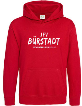 Hoodie JFV Bürstadt FireRed #1