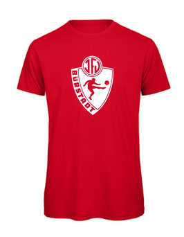 T-Shirt JFV Bürstadt Wappen Rot