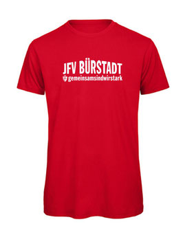 T-Shirt JFV Bürstadt #1 Rot