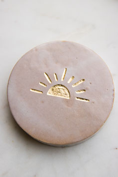 zonnestralen rond