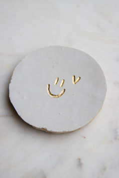 rond wit - smiley