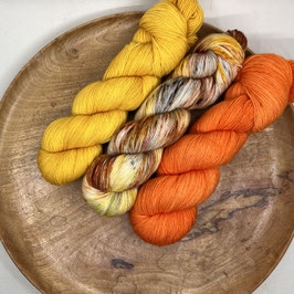 AKTION_handgefärbte Stränge 100% Merino
