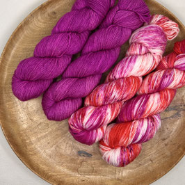 AKTION_handgefärbte Stränge 100% Merino