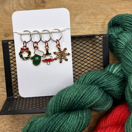 Maschenmarkierer_Advent_Ring silber_geschlossen Set 6