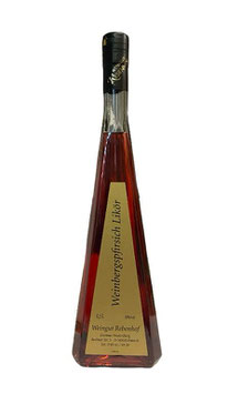 Weinbergspfirsich Likör, 0,5 l Flasche