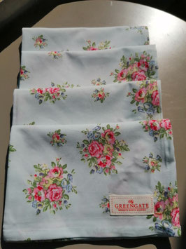 Greengate: Tea Towel Franka pale blue - VERKAUFT