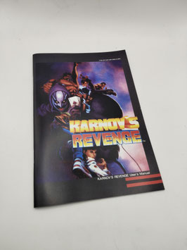 KARNOV'S REVENGE  Reg. Japan