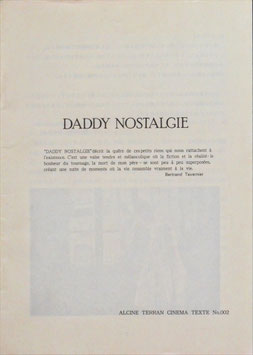 ダディ・ノスタルジーDADDY NOSTALGIE TEXTE No.002/プレスシート外国映画）