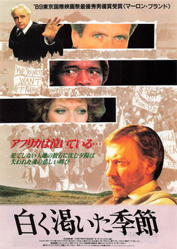 白く渇いた季節(プラザ２/チラシ外国映画)