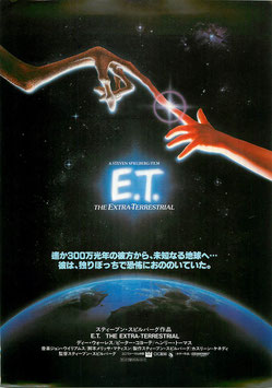 E.T.(丸の内ピカデリーほか/表面下に地球・チラシ洋画)