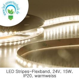 LED Stripes-Flexband, 24V, 15W, IP20, warmweiss - 111901
