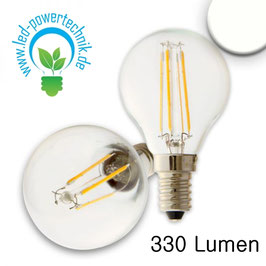 E14 LED T400, 4W, klar, neutralweiss