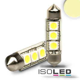 LED Soffitte, 37mm, 10-30V/DC, 3SMD, 0,5Watt, warmweiss