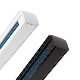 Dreiphasen-Stromschiene PROTRACK – 1m oder 2m, Aluminium, 3-Phasen-System, Schwarz oder Weiß, 2000W Belastbarkeit