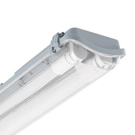 LED Feuchtraumleuchte TUBECASE DUO – inkl. 2x120 cm | 36W | IP65 | No Flicker | 3000K / 4000K / 6000K