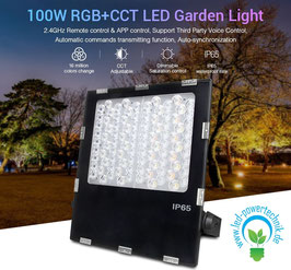 LED Strahler Fluter PRO2 - 100W RGB-WW 25° WIFI WLAN fähig