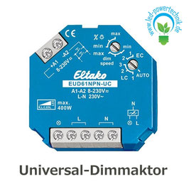 Universal-Dimmaktor Eltako für 230V LED Leuchtmittel und Trafos