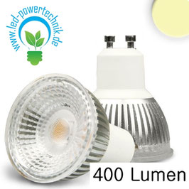 GU10 LED Strahler 5,5W GLAS-COB , 70° warmweiss