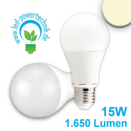E27 LED Globe Birne 15W, 240°, 1650lm, warmweiss