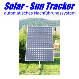 Sun Tracker PRO - Solarnachführungsystem - 2-achsig für 3 Solarmodule