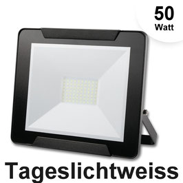 LED Fluter Black 50 Watt, 4.200lm, tageslichtweiss, schwarz matt
