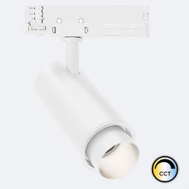 LED-Strahler VarioSpot – 3-Phasen-Schienenstrahler, DALI/TRIAC-dimmbar, 20W / 30W, CCT oder feste Lichtfarbe