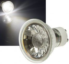 LED Strahler GU10 "X50 COB" 4000k, 420lm, 230V/ 5W, neutralweiß