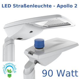 LED Straßenleuchte Apollo 2  |  90 Watt  | 4000K | 12.700lm | Neutralweiss |  IP66