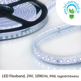 LED Stripes - Flexband, 24V, 10W/m, IP68, tageslichtweiss - 111783