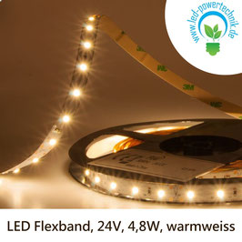 LED Stripes-Flexband, 24V, 4,8W, IP20, warmweiss-112066